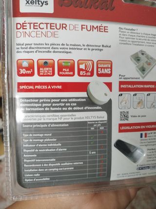 Detector de Humo Xeltys Obligatorio