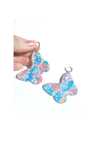 Pendientes mariposa, pendientes animales, joyas