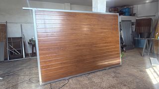Puerta Chapa Sandwich Madera