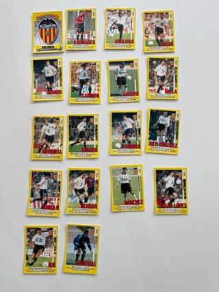 Cromos Valencia CF 99-00 Panini
