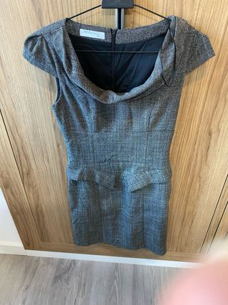 Vestido gris SUITEBLANCO Talla S