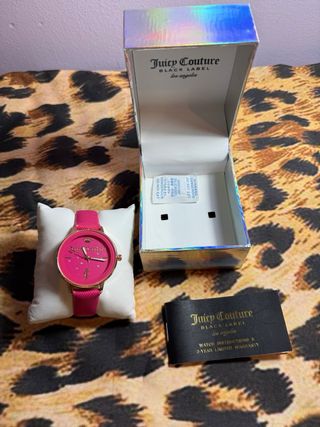 Reloj Juicy Couture Rosa y Dorado