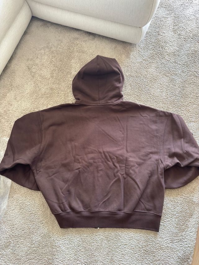 Nike x Stüssy Full Zip Washed Fleeced Hoodie