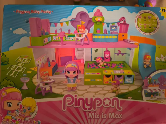 Pinypon Parque Infantil con Figuras y Accesorios