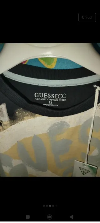 T-shirt Guess bambino 12 anni