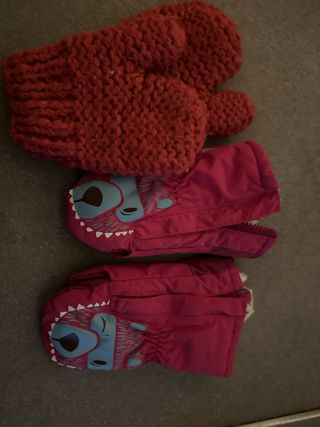 Pack Guantes Invierno Niños 3-4 Años