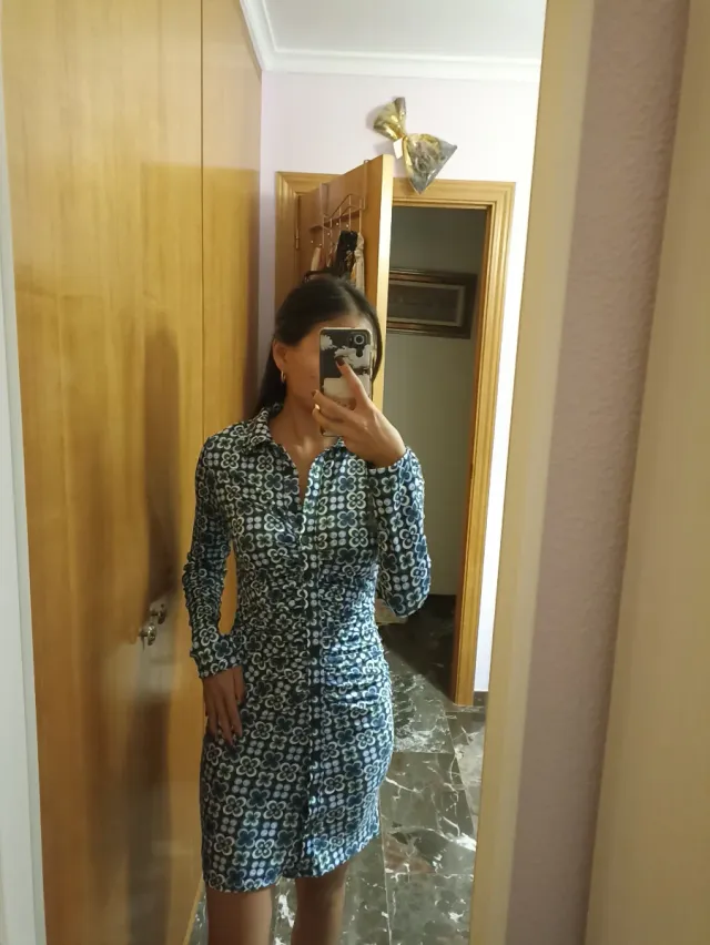 Vestido Stradivarius estampado floral