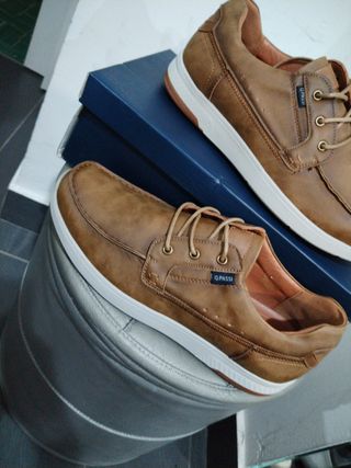 Scarpe uomo casual sportive marroni n.43