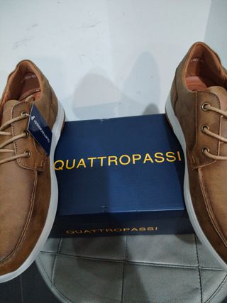 Scarpe uomo casual sportive marroni n.43