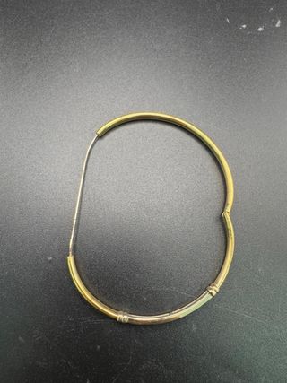 011-05-00313 PULSERA RÍGIDA CIRCONITAS ORO 18K