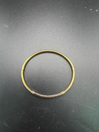 011-05-00313 PULSERA RÍGIDA CIRCONITAS ORO 18K