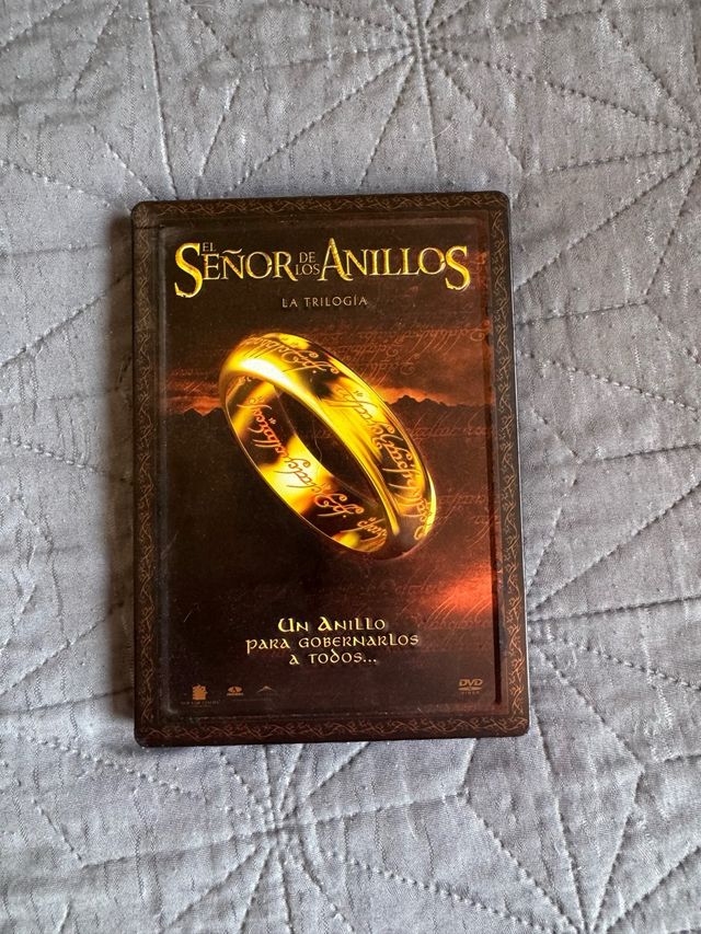 trilogía DVD el señor de los anillos