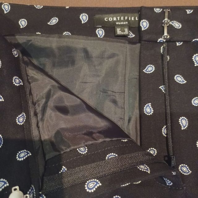 Falda Cortefiel estampada