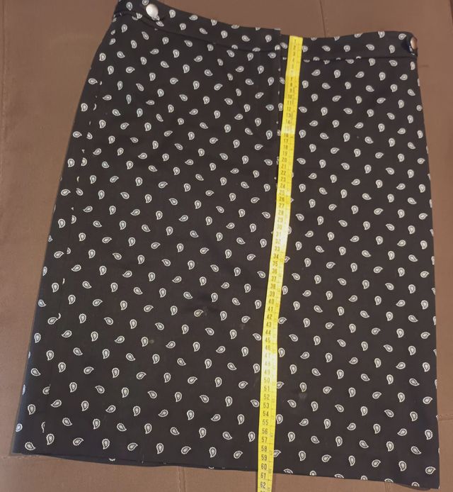 Falda Cortefiel estampada