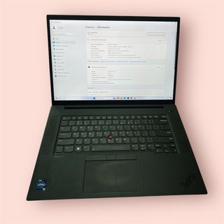 Lenovo ThinkPad P1 Gen 5 i7 - 64GB RAM 8GB GrRÁFIC