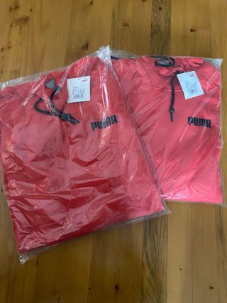 Set 2 Felpe Puma Rosse Tg L