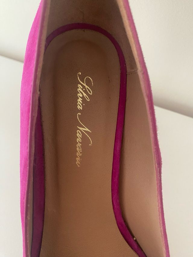 Zapatos Silvia Navarro fucsia