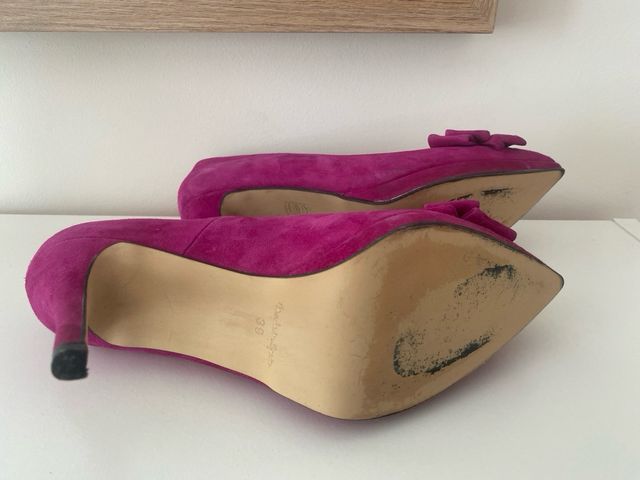 Zapatos Silvia Navarro fucsia
