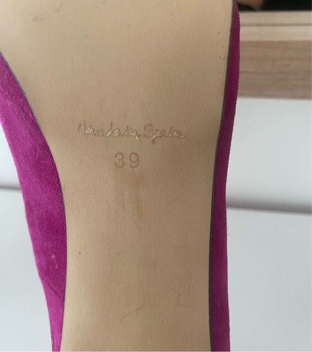 Zapatos Silvia Navarro fucsia