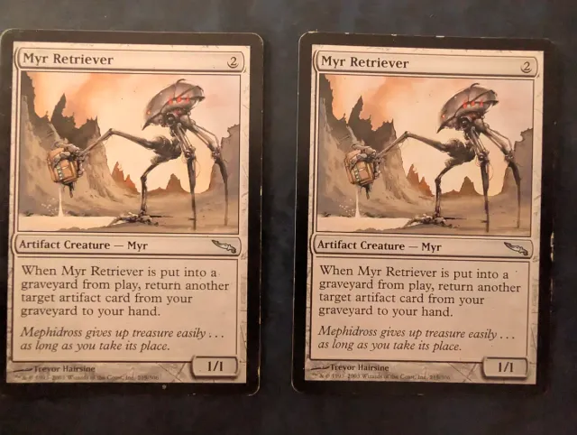 Myr Retriever Magic The Gathering 2 unidades