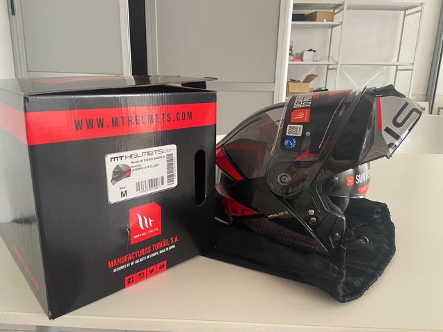 Casco MT Genesis SV Atempo B15 Gloss Nuevo fabrica