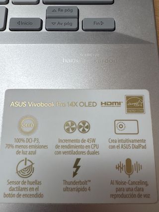 Portátil Asus Vivobook Pro 14X OLED