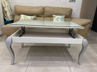 Muebles Comedor/Salón Blanco y Plata