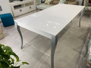 Muebles Comedor/Salón Blanco y Plata