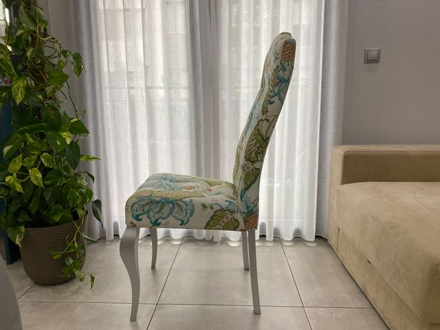 Muebles Comedor/Salón Blanco y Plata