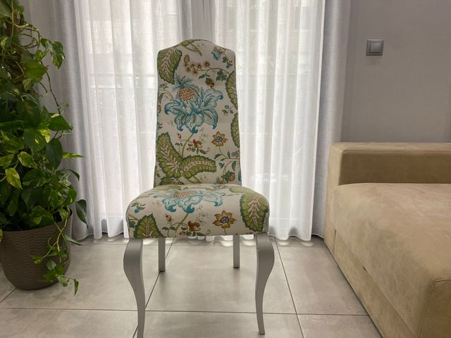 Muebles Comedor/Salón Blanco y Plata