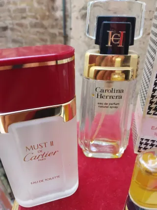 Set di flaconi di profumo retrò Dior CH Moschino Cartie