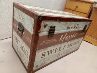 Baúl vintage Home Sweet Home