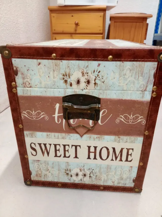 Baúl vintage Home Sweet Home