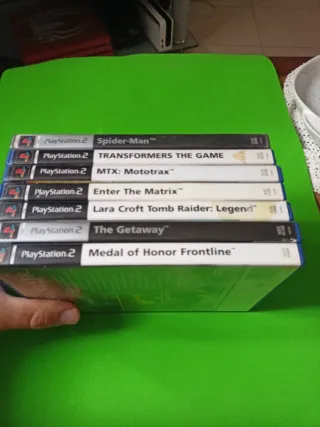Lote 7 Juegos PS2