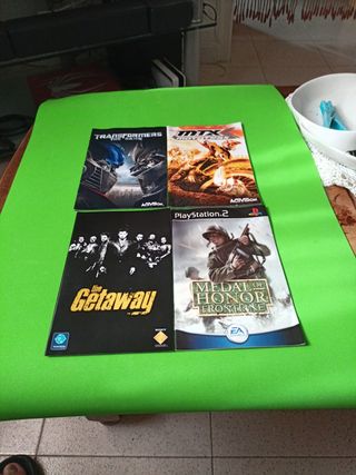 Lote 7 Juegos PS2