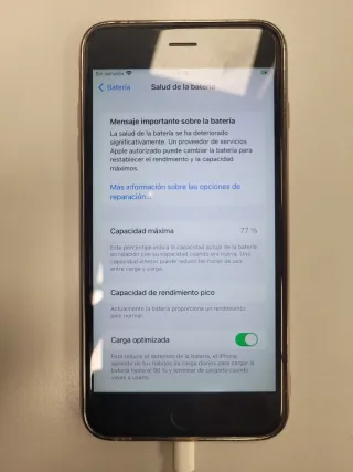 iPhone 6s Plus 16GB Argento + cover