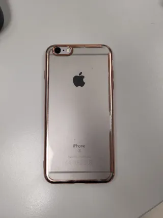 iPhone 6s Plus 16GB Argento + cover