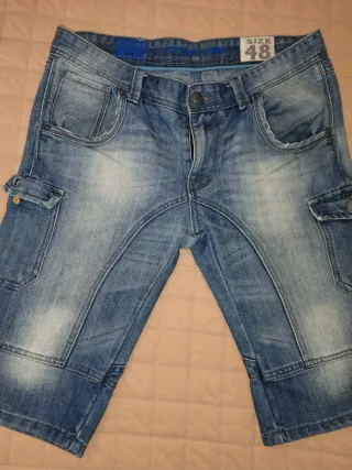 Pantaloncini Jeans Uomo Taglia 48