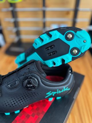 Scarpe MTB Spiuk Mondie Taglia 39 Nero/Turchese