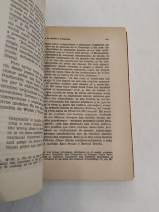 Introducción a la literatura comparada