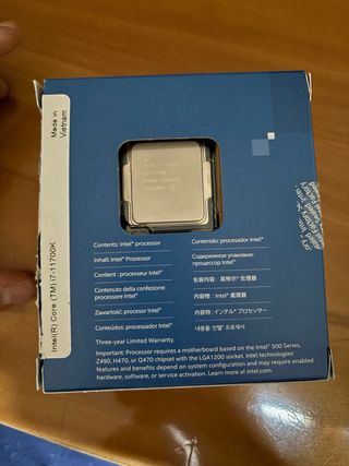 Intel Core i7-11700K CPU LGA1200
