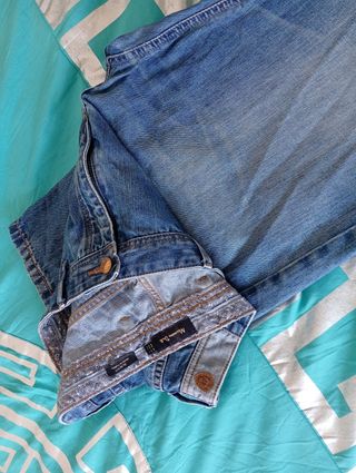 Pantalón vaquero Massimo Dutti Slim Fit azul