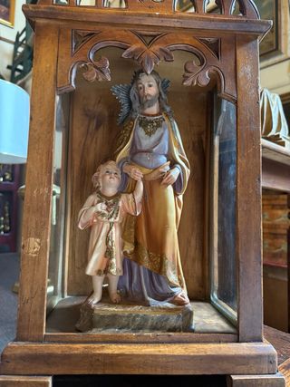 Figuras religiosas Jesús y niño