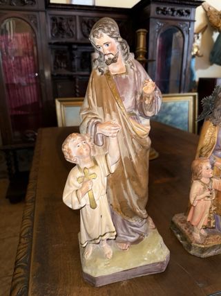 Figuras religiosas Jesús y niño