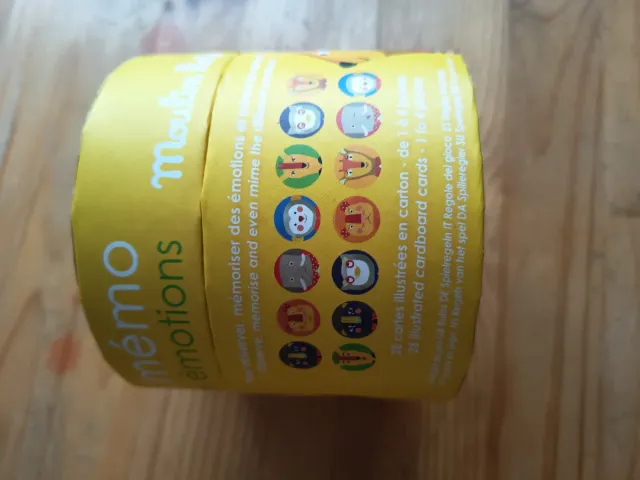 Juego de memoria Moulin Roty infantil