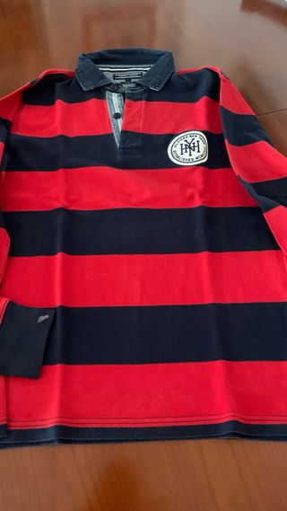 Polo Tommy Hilfiger Rayas Talla L