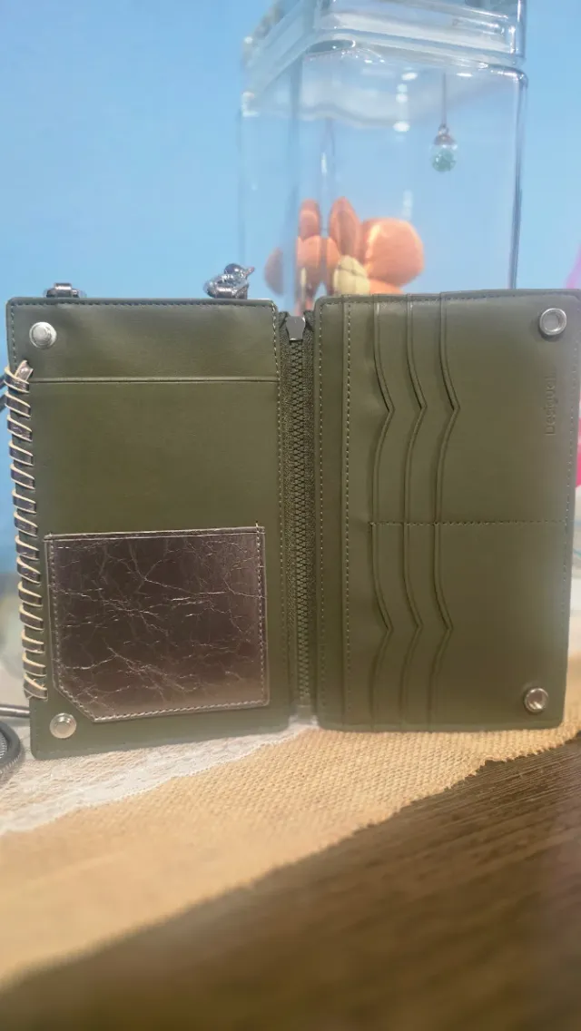 Cartera Desigual Gris/Plata