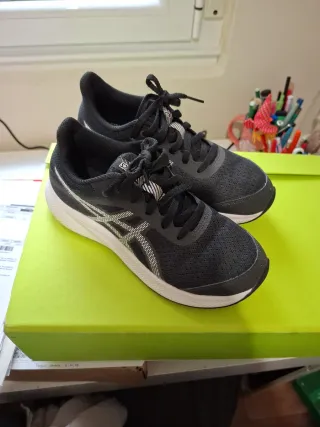 Zapatillas Asics Niña Negras Talla 35,5