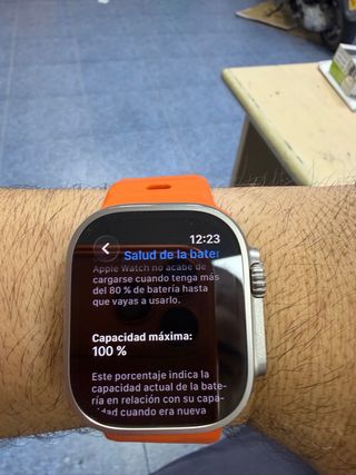 Apple Watch Ultra Naranja/Plata