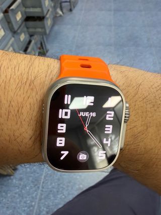 Apple Watch Ultra Naranja/Plata